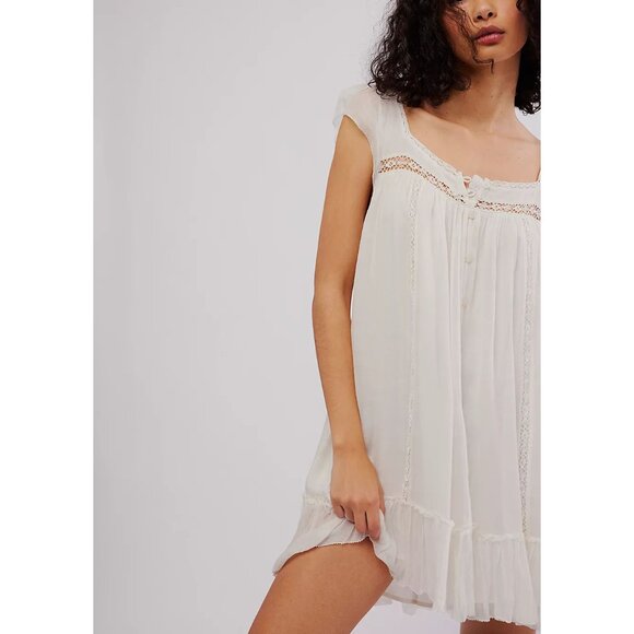 FREE PEOPLE Olivia Dress / Ivory - Picture 2 of 9